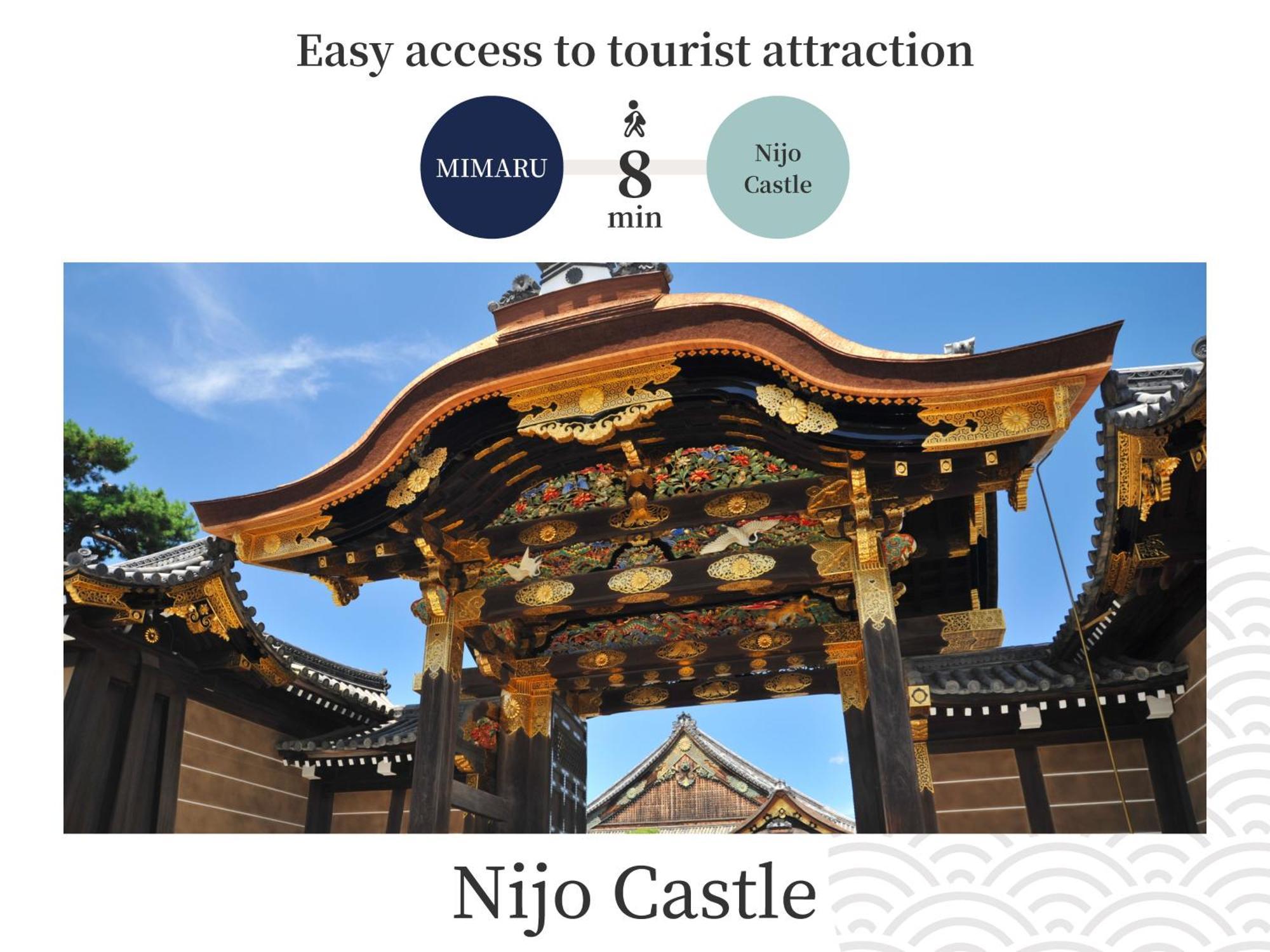 Mimaru Kyoto Nijo Castle Hotel Exterior foto