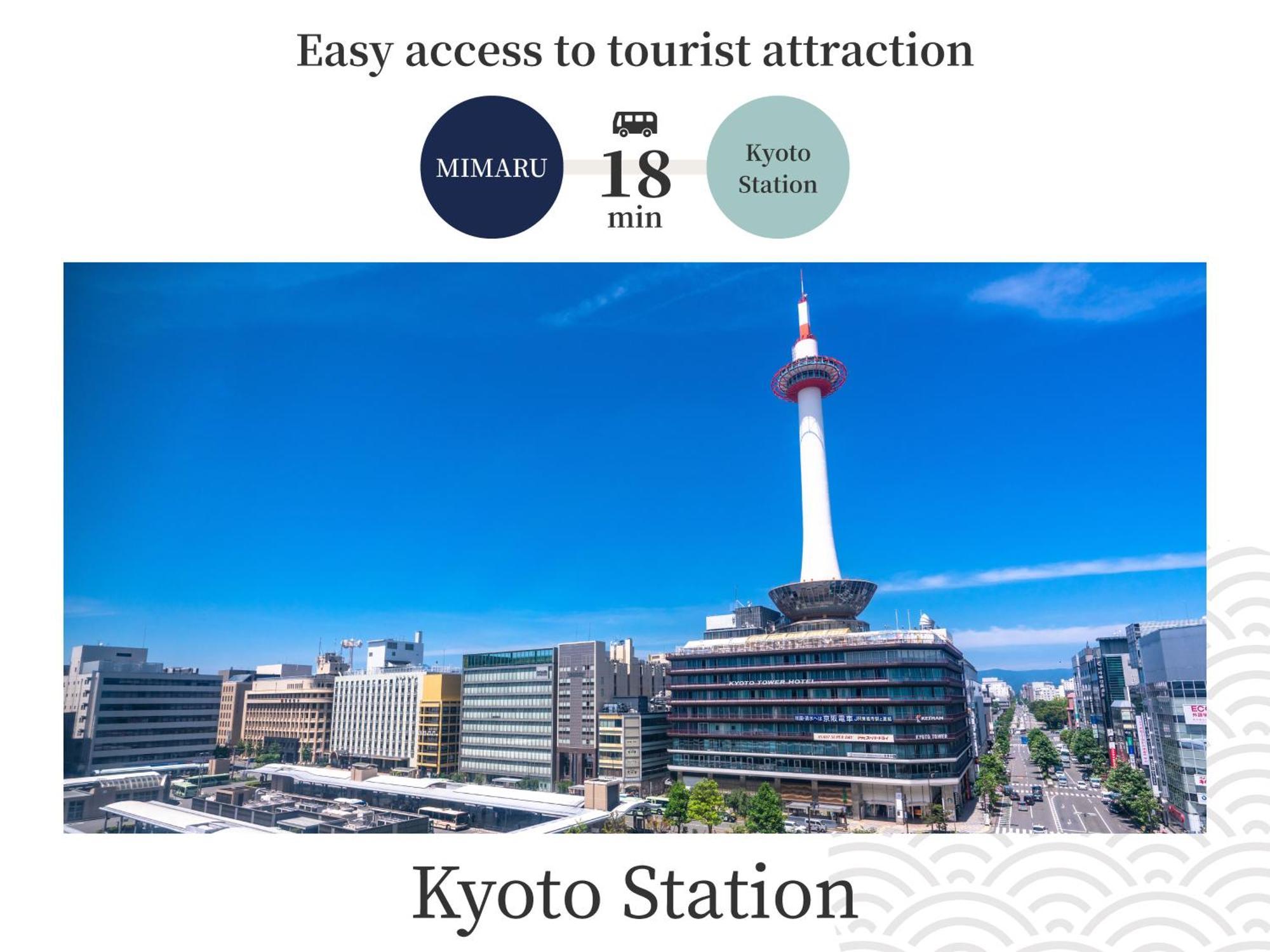 Mimaru Kyoto Nijo Castle Hotel Exterior foto